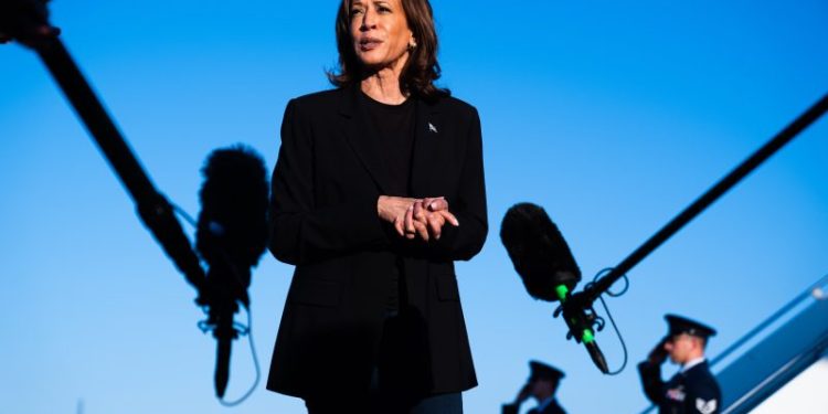 Harris dismisses Trump’s comments that he’s a ‘protector’ of women