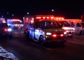 Canada police hunt for three suspects after 12 injured in shooting outside Toronto pub