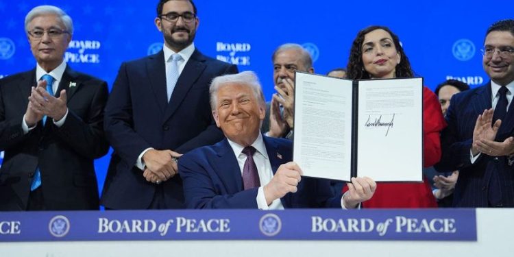 Trump convenes first ‘Board of Peace’ meeting as Gaza rebuild hinges on Hamas disarmament